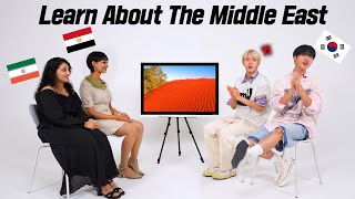 2 Korean Man Meet Beautiful Ladies From Egypt and Iran l Kpop Idol Mirae [upl. by Atil713]