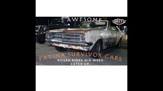 Patina Survivor Cars at Killer Rides mid week catch up [upl. by Jared]