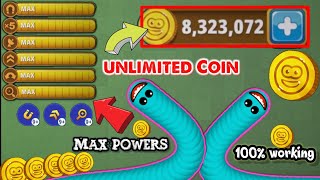 Tips amp Tricks about Coin amp Powers in Wormszoneio  How to Be pro Player in WormsZone [upl. by Linden673]