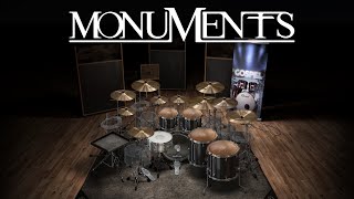 Monuments  Animus only drums midi backing track [upl. by Etteraj]