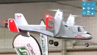 VTOLMODELS GRAUPNER X44 amp HOBBICO CL84 DYNAVERT VERTICAL TAKEOFF AIRPLANES INTERMODELLBAU 2016 [upl. by Gaither]