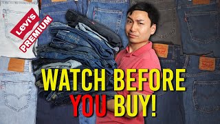 ULTIMATE Guide To Levis Premium Jeans Every Fit Explained [upl. by Anilec]