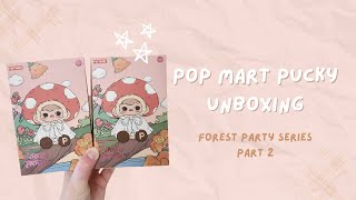 POP MART Pucky Blind Box Unboxing  Forest Party Series Part 2 [upl. by Bock]