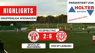 GL Spvgg 07 Hochheim  VfR 07 Limburg 26  HIGHLIGHTS  13Spieltag [upl. by Barbur761]