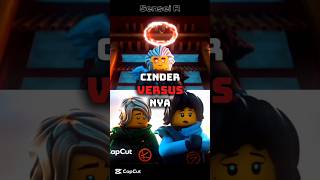 Cinder vs Nya  debate  after dark ninjagodragonsrising ninjagoedit ninjago [upl. by Lienad]