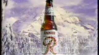 Rainier Beer 1988 TV commercial [upl. by Ddahc]