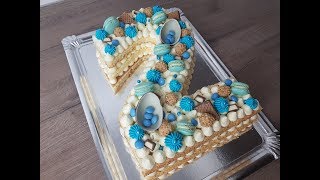 Unsere Zahlentorte  Number Cake ♥ PampS Backparadies [upl. by Corinna]