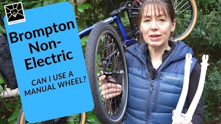 Brompton Electric with a manual front wheel [upl. by Berwick553]