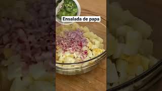 Ensalada de papa 🥔 [upl. by Blanch]