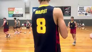 2024 NSWCCC semi finals Intermediate Basketball Championship Marist vs Mater Maria Warriewood [upl. by Landri]