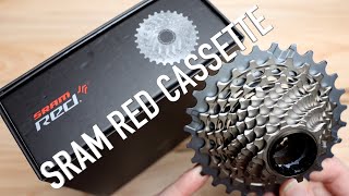 Sram Red AXS Cassette  Initial Impressions and Overview [upl. by Zalucki]