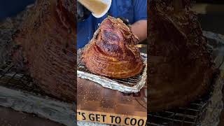 This DoubleSmoked Ham Recipe is BETTERTHAN Honey Baked [upl. by Ahsatel558]