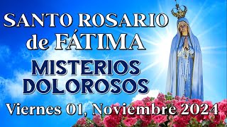 🙏🏻SANTO ROSARIO EN ESPAÑOL MISTERIOS DOLOROSOS Noviembre 01 2024 [upl. by Enelrihs206]