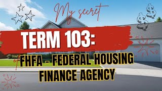 Việt  California Real Estate Exam 2024  Term Collection 1  Term 103 FHFA [upl. by Emilie977]