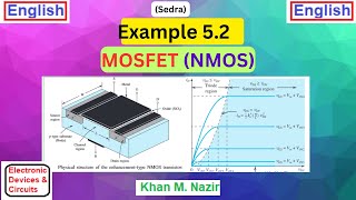 Example 52 Sedra  quotUnveiling the Secrets of MOSFET NMOS in Saturation Region [upl. by Ettelliw572]