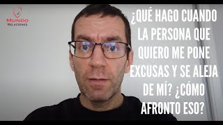 La base para tratar las excusas de las personas que huyen por miedo a comprometerse o enamorarse [upl. by Ilohcin]