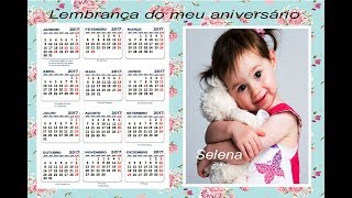 COMO FAZER LEMBRANÇA CALENDÁRIO NO WORD❤️ [upl. by Orv]