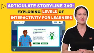 What are the Levels of Interactivity in Articulate Storyline Best Examples for eLearning Courses [upl. by Suiluj]