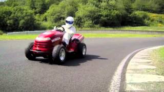 The Stigs 130mph LAWNMOWER  Top Gear [upl. by Aribold]