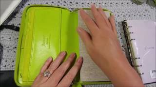 Filofax Saffiano Zip Review  Hobonichi Weeks Cover [upl. by Ky]