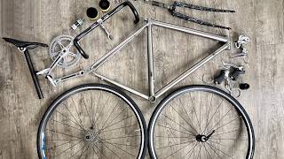 Titanium Classic Road Bike Makeover [upl. by Gavrilla]