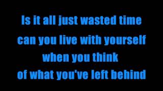 Skid Row  Wasted Time Lyrics [upl. by Diogenes]