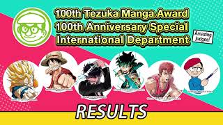 Official JUMP TEZUKA MANGA CONTEST Result Announcement [upl. by Asirahc]