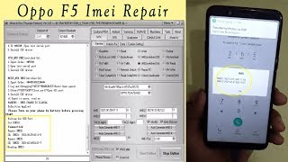 How To REPAIR IMEI OPPO F5 Cph1723 Cph1725 Tool A57 A39 A59 A59s imei repair [upl. by Carnay]