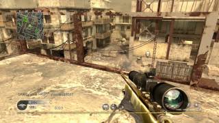 Call of Duty 4  Team Deathmatch on Backlot [upl. by Teodor]