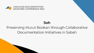 Preserving Murut Bookan through Collaborative Documentation Initiatives in Sabah [upl. by Caine]