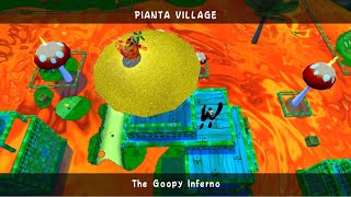 Super Mario Sunshine  Nintendo Switch  Part 16  Pianta Village  The Goopy Inferno [upl. by Anel]