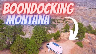 Makoshika State Park Boondocking In Glendive Montana [upl. by Calder]