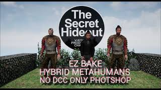 MetaHuman Body Replacement EZ Bake Tutorial Promo [upl. by Havstad]