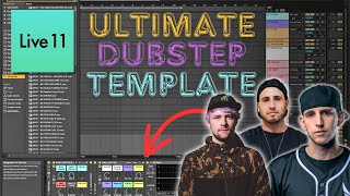 THE BEST ABLETON 11 TEMPLATE FOR DUBSTEP 2024 [upl. by Troyes]