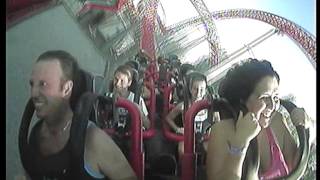 VIDEO DIVERTENTE MONTAGNA ROLLER COASTER RUSSA MIRABILANDIA ISPEED [upl. by Boleyn799]