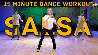 15 Minute Salsa Dance Workout [upl. by Massey]