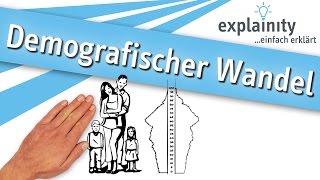 Demografischer Wandel einfach erklärt explainity® Erklärvideo [upl. by Goldshlag596]