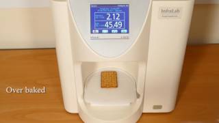 NDCs InfraLab Analyzer for Degree of Bake or Brownness in biscuits cookies and snack foods [upl. by Manuela]