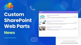 BizPortals News Web Part for Your SharePoint Intranet [upl. by Gordan869]