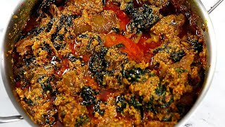 THE BEST NIGERIAN EGUSI SOUP RECIPE  EGUSI SOUP RECIPE  SISI JEMIMAH [upl. by Ammamaria]