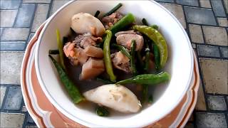 PORK SINIGANG SA BAYABAS Ripe Guava [upl. by Annhej647]