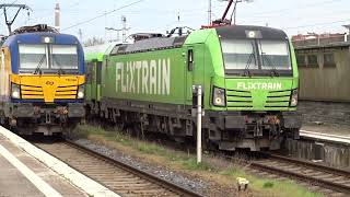 FlixTrain baubedingter Halt in BerlinLichtenberg FLX1236 Köln Hbf [upl. by Lertnek653]