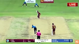 West Indies vs England 2nd T20I  Live Match Today Cricket Commentary [upl. by Thar]