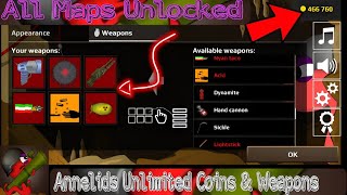 Annelids Unlimited Money And unlock All Guns 💀 Latest version mod Apk 🧿 annelids [upl. by Drawoh]