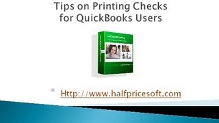 Tips on Printing QuickBooks Checks [upl. by Ecirtnas]