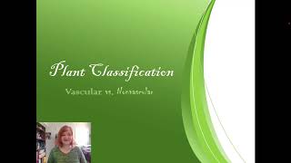 Vascular amp Nonvascular Plants [upl. by Ocin371]