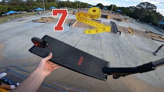 Testing a 7 Wide Scooter Deck [upl. by Ellehcem]