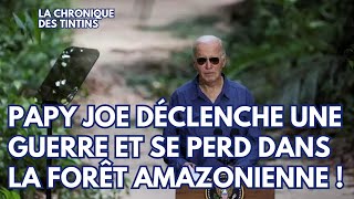 La nouvelle grosse bourde de Joe Biden  La chronique des Tintins [upl. by Anirazc584]