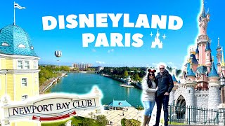 NEWPORT BAY CLUB LEVEL STAY  DISNEYLAND PARIS  First stay on property  Chez Remy and Yacht Club [upl. by Aicire]