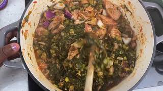 The Best Smoked Turkey Collard Greens Recipe Must watch [upl. by Eimmelc]